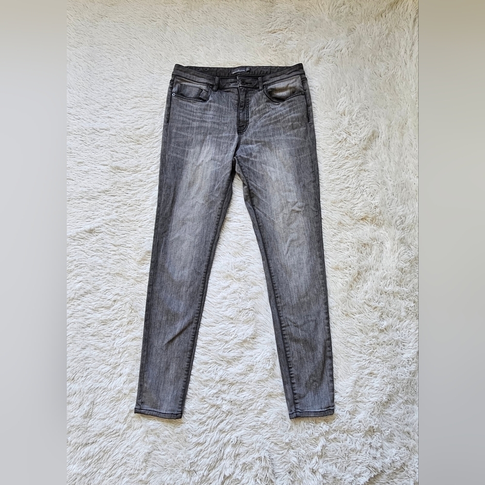LL Bean Signature‎ Womens Boyfriend Jeans Gray Wash size 10